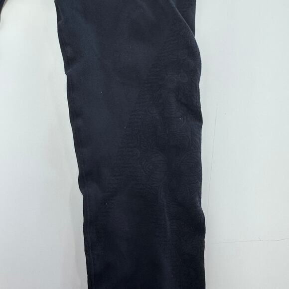 NUX Leggings Women Small Black Floral Athletic Leggings - Picture 8 of 8